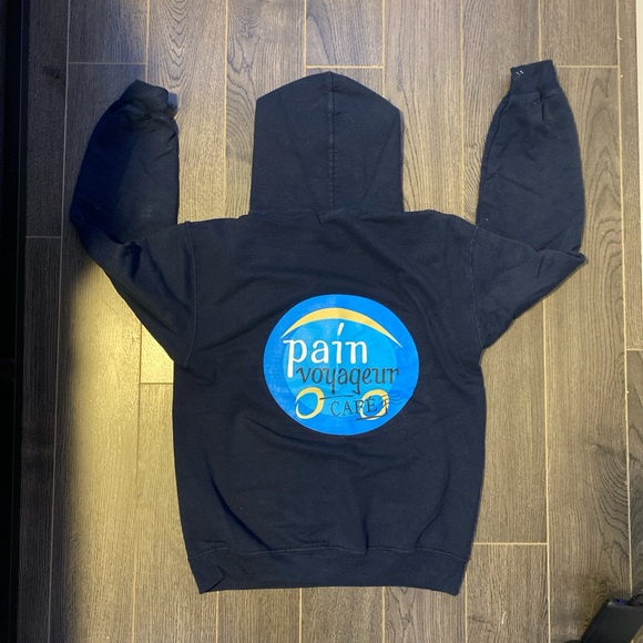 navy blue hoodie - Picture 2 of 3